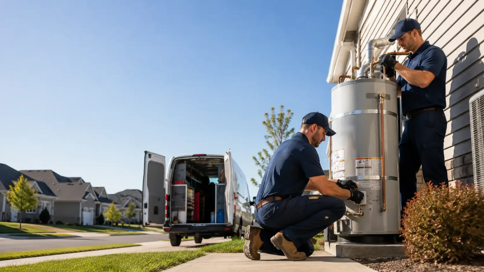 Water Heater Installation in Bakersfield, VT